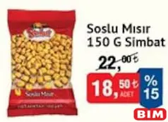 SİMBAT SOSLU MISIR 150 G